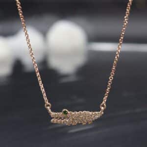 Adjustable Alligator Necklace 4