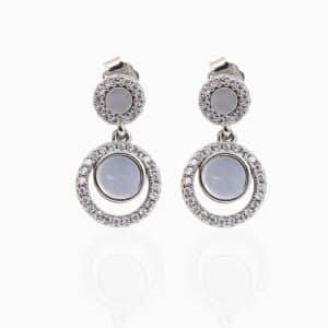 Mother Of Pearl Drop Earrings 1