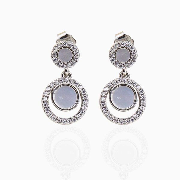 Mother Of Pearl Drop Earrings 1