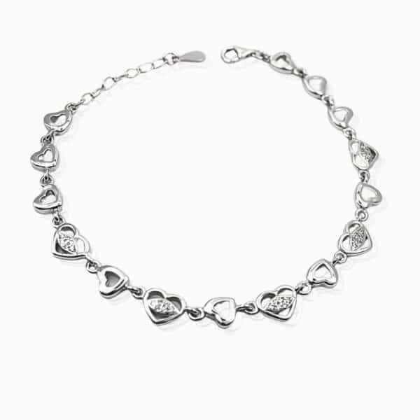 Silver Sweetheart Bracelet 1