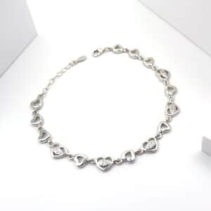 Silver Sweetheart Bracelet