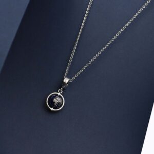 Spinning Globe Necklace 2