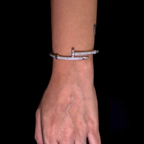 Cartier Nail Bracelet Bangle